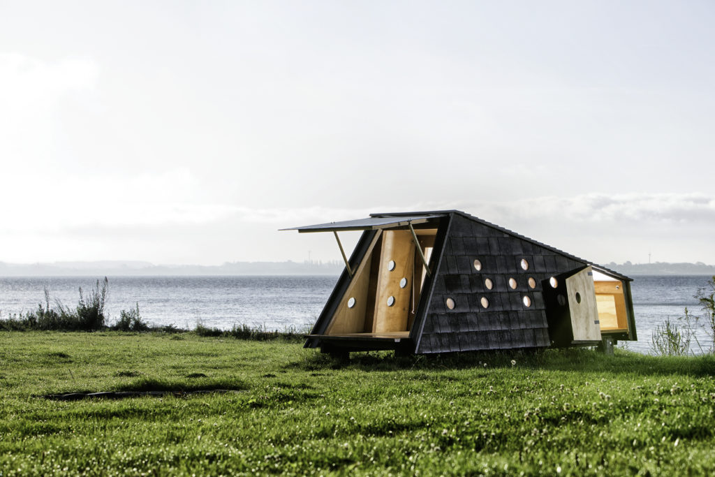 Architect shelter on Fyn